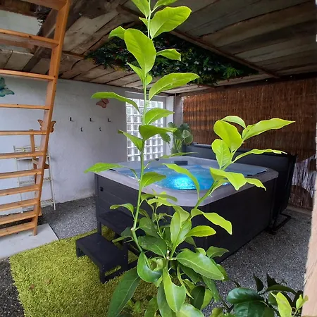 Gite, Jacuzzi & Vin Au Grenier De